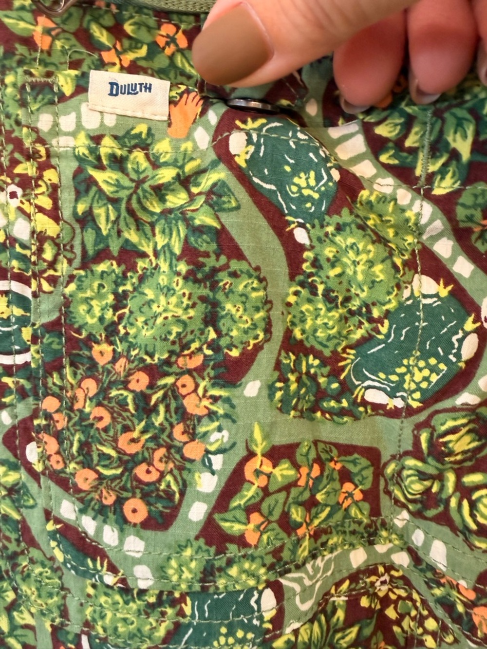 Heirloom Gardening Bib Overalls - Picture 8 of 11